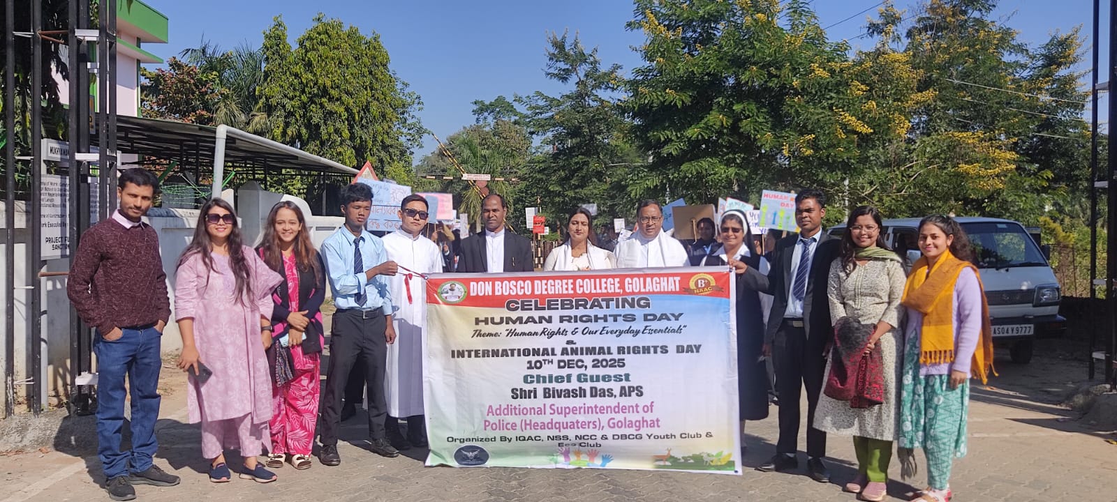 Don Bosco College Golaghat ( Human Rights Day )